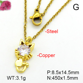 Fashion Copper Necklace  F7N401532vaia-L017