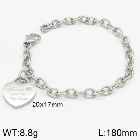 Stainless Steel Bracelet  2B4000942bbov-201