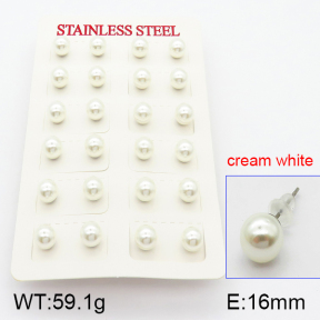 Stainless Steel Earrings  5E3000355bhia-718