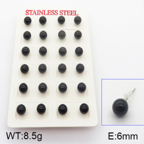 Stainless Steel Earrings  5E3000395vbmb-718