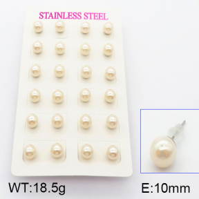 Stainless Steel Earrings  5E3000415bbov-718