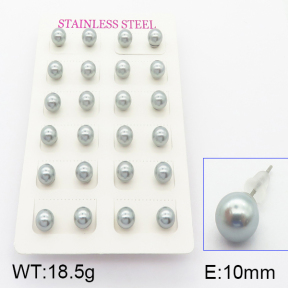 Stainless Steel Earrings  5E3000418bbov-718