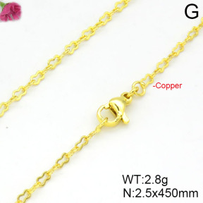 Fashion Copper Necklace  F2N200002vbnb-J111