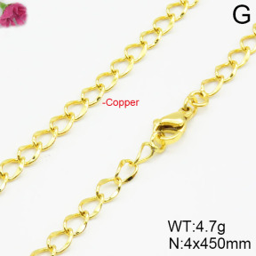 Fashion Copper Necklace  F2N200005vbnb-J111