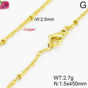 Fashion Copper Necklace  F2N200006vbnb-J111