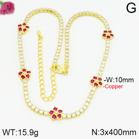 Fashion Copper Necklace  F2N400312vihb-J111