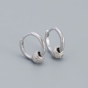 925 Silver Earrings  Weight:2.74g  Size:4.0*10mm  JE1174ajnk-Y05  YJHE0493