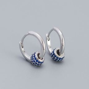 925 Silver Earrings  Weight:2.74g  Size:4.0*10mm  JE1180ajnk-Y05  YJHE0493