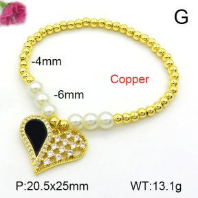 Fashion Copper Bracelet  F7B300659bbml-L024