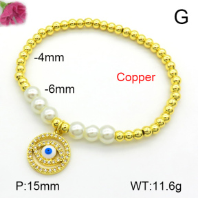 Fashion Copper Bracelet  F7B300670bbml-L024