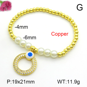 Fashion Copper Bracelet  F7B300671bbml-L024