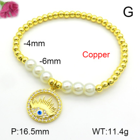 Fashion Copper Bracelet  F7B300672bbml-L024