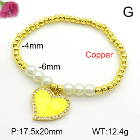 Fashion Copper Bracelet  F7B300674bbml-L024