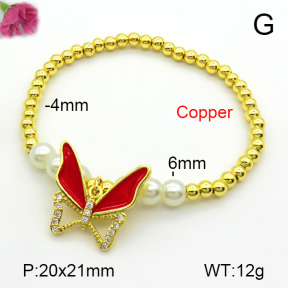 Fashion Copper Bracelet  F7B300678bbml-L024