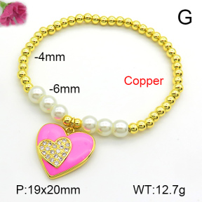 Fashion Copper Bracelet  F7B300681bbml-L024