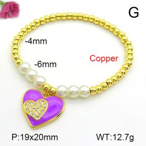 Fashion Copper Bracelet  F7B300682bbml-L024