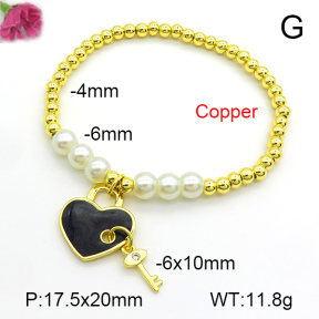 Fashion Copper Bracelet  F7B300684bbml-L024