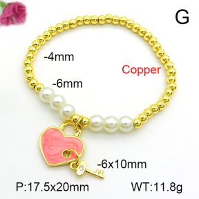Fashion Copper Bracelet  F7B300686bbml-L024