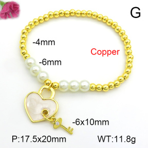 Fashion Copper Bracelet  F7B300687bbml-L024