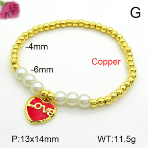 Fashion Copper Bracelet  F7B300691ablb-L024