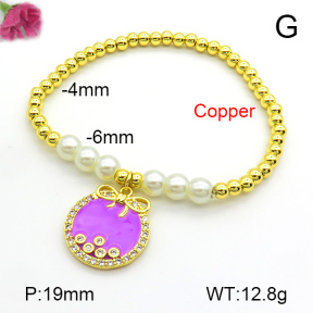 Fashion Copper Bracelet  F7B300703bbml-L024
