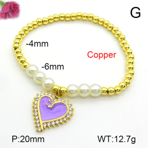 Fashion Copper Bracelet  F7B300708bbml-L024