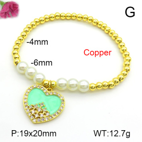 Fashion Copper Bracelet  F7B300709bbml-L024