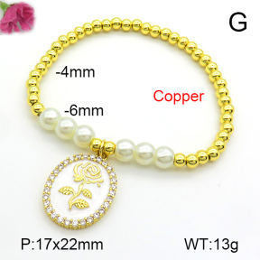 Fashion Copper Bracelet  F7B300714bbml-L024