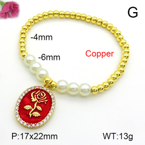 Fashion Copper Bracelet  F7B300715bbml-L024