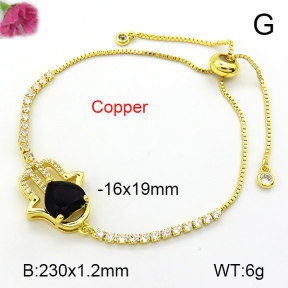 Fashion Copper Bracelet  F7B401195bbml-L024