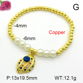 Fashion Copper Bracelet  F7B401196bbml-L024