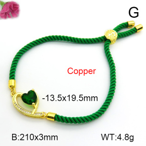 Fashion Copper Bracelet  F7B800160bbml-L024