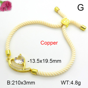Fashion Copper Bracelet  F7B800161bbml-L024