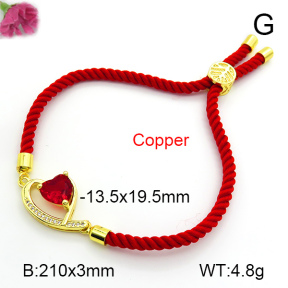 Fashion Copper Bracelet  F7B800164bbml-L024