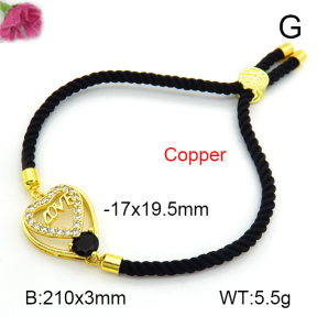 Fashion Copper Bracelet  F7B800165bbml-L024