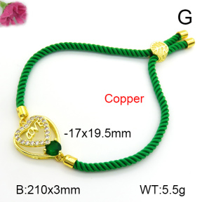 Fashion Copper Bracelet  F7B800166bbml-L024