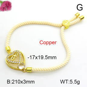 Fashion Copper Bracelet  F7B800167bbml-L024