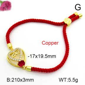 Fashion Copper Bracelet  F7B800169bbml-L024