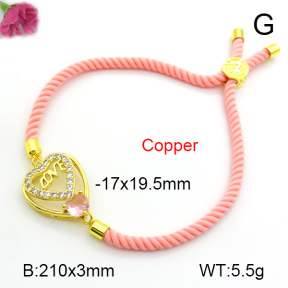 Fashion Copper Bracelet  F7B800170bbml-L024