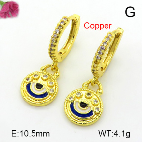 Fashion Copper Earrings  F7E300195vbnb-L024