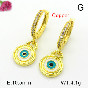 Fashion Copper Earrings  F7E300196vbnb-L024