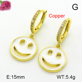 Fashion Copper Earrings  F7E300200vbnb-L024