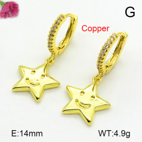 Fashion Copper Earrings  F7E400692vbnb-L024