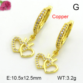 Fashion Copper Earrings  F7E400695vbnb-L024