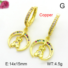 Fashion Copper Earrings  F7E400698vbnb-L024
