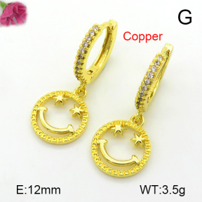 Fashion Copper Earrings  F7E400699vbnb-L024