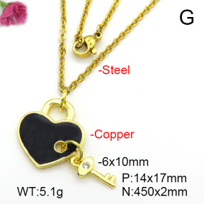 Fashion Copper Necklace  F7N300368avja-L024
