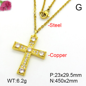 Fashion Copper Necklace  F7N401542aajl-L024