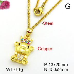 Fashion Copper Necklace  F7N401543avja-L024