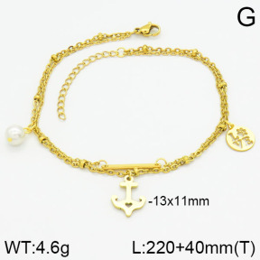 Stainless Steel Anklets  2A9000443vbmb-610